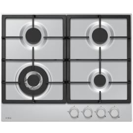 CDA HPG6200SS 60cm 4 Burner Gas Hob - Stainless Steel