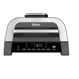 Ninja DG551UK Electric Air-Grill & Fryer - Black/Stainless Steel