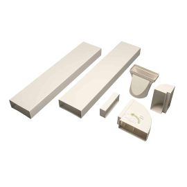 Caple KIT/961W 150mm Ventilation Kit - White