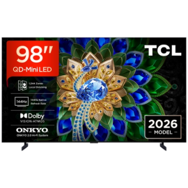 TCL 98A400U-UK 98" QD-MINI LED TV - Black