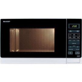 Sharp R372WM 25 Litre Freestanding Solo Microwave - White