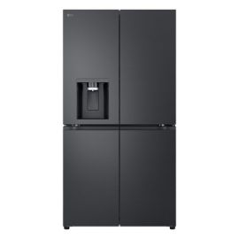 LG GMF960EV4E 91.4cm 50/50 Frost Free American Fridge Freezer - Essence Black Steel