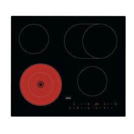 AEG HRX64360CB 59cm Ceramic Hob - Black
