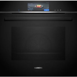 Siemens Built-in oven with steam function 60 x 60 cm Black HS758G3B1B