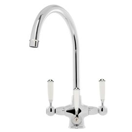Caple SHAFPUR/CH Triple Lever Puriti Filter Tap 400mm Deck Mounted - Chrome