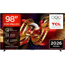 TCL 98C8L-UK 98" SQD-Mini LED 4K Ultra HD Smart TV - Black