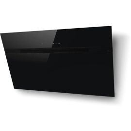 Elica NEAT-BLK-90 Wall Mounted Hood 89.8 cm Black Glass