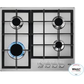AEG HGE64200SM 3000 Slimline 60cm Gas Hob - Stainless Steel