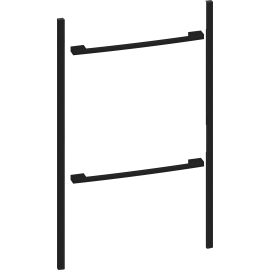 Neff 17007834 Flex Design Kit 90 cm Deep Black