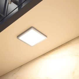 Caple LK3/VESTA Vesta Flat LED Light 3W Under Cupboard Lighting - Aluminium