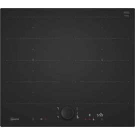 Neff T66NUX4A0 59.2cm Built-In Zone Induction Hob 7400W - Black