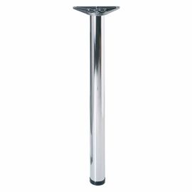 Caple PLEG710/CH2 Chrome Breakfast Bar Leg 710-735mm - Chrome