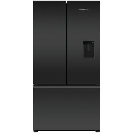 Fisher & Paykel RF540AZUB6 90cm 70/30 Frost Free American Fridge Freezer - Black Stainless Steel