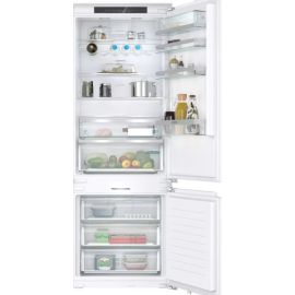 Siemens Built-in fridge-freezer with freezer at bottom 193.5 x 70.8 cm soft close flat hinge KB96NADD0G