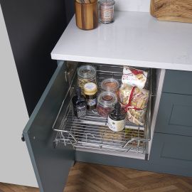 Caple BS400 Cupboard Storage Unit 25kg Load Capacity - Chrome
