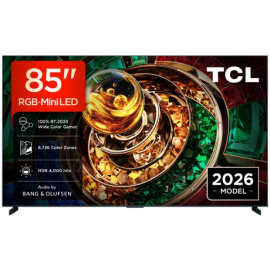 TCL 85RM9L-UK 85" 4K Ultra HD RGB MINI LED Google TV - Black
