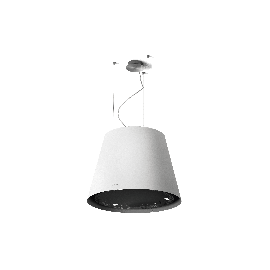 Elica EASY-UX-WH 50cm RC Island Cooker Hood 610m³/h - White