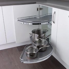 Caple LM2600R Le Mans Pull-Out Storage 600mm Right Hand - Grey