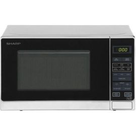 Sharp R272SLM 20 Litre Freestanding Solo Microwave - Silver