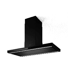 Elica ELEM-IS-BL-120 Island Hood 119.8 cm Black