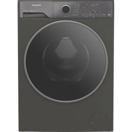 Hotpoint HP 124GA CARE UK_GY 12kg Freestanding Washing Machine 1400 Spin Speed - Dark Grey