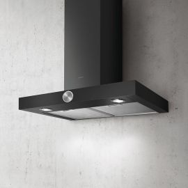 Elica ALPHA-60-BLK 60cm Wide Chimney Hood