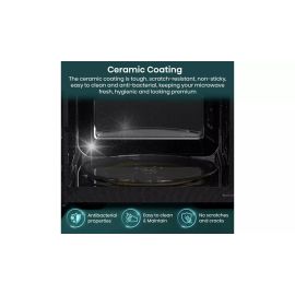 Hisense H23MOBS5H4UK 23 Litre Freestanding Solo Microwave 800W - Black