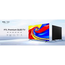 TCL 43P7L 43 Inch QLED TV 2.0 Speakers Built Freestanding - Black