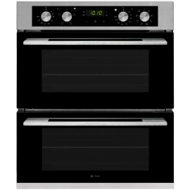 Caple C4246 Electric Built Under Double Oven Stainless Steel & Black