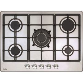 Amica AGH7100SS 60cm 5 Burner Gas Hob - Stainless Steel