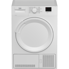 Beko DTLCE80041W 8kg Condenser Sensor Tumble Dryer In White