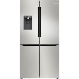 Bosch Series 6 KFD96APEA Freestanding Plumbed-In American Fridge Freezer - Stainless Steel