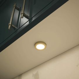 Caple SOLISBR 2W LED Under Cupboard Light 24V - Brass