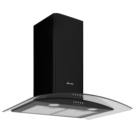  Caple CGC611BK 60cm Chimney Cooker Hood