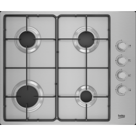 Beko CIHYG21SX 60cm Stainless Steel Gas Hob