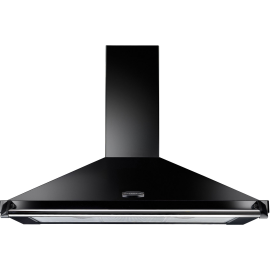 Rangemaster 110cm Classic Hood With Rail CLAHDC110BC Black