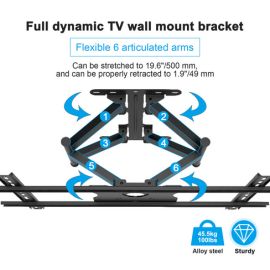 Sylvox S100MCMA0 Outdoor TV Full Motion Wall Mount