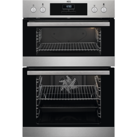 AEG DCB331010M Built In SurroundCook Catalytic Double Oven in Stainless Steel