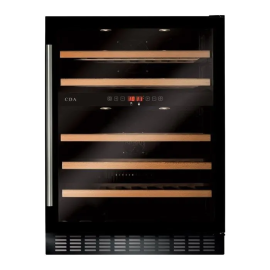 CDA FWC604BL 60cm Dual Zone Freestanding Under Counter Wine Cooler