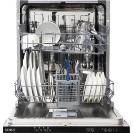 Sensis DWI0113FSDW Integrated Dishwasher - 13 Place Settings with Sliding Hinges