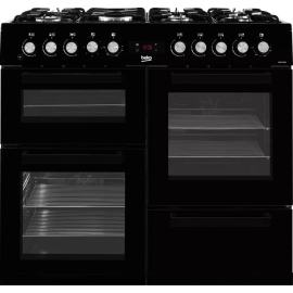 Beko KDVF100K 100Cm Dual Fuel Range Cooker