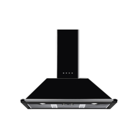 Smeg KT100BLE 100cm Victoria Cooker Hood - Black