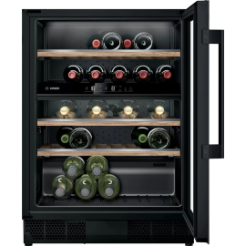 Bosch KUW21AHG0G 60cm Built In Wine Cooler Black