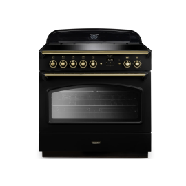 Rangemaster CLAS90FXEIBL/B Classic FX 90cm Induction Range Cooker 131770 Black