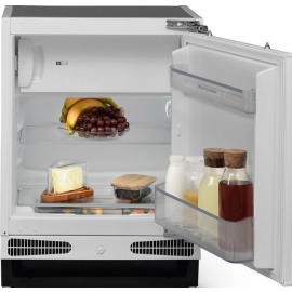 Montpellier MBUR115E - White Integrated Icebox Fridge