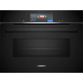 Siemens CM778GNB1B Built In Combi Microwave - Black