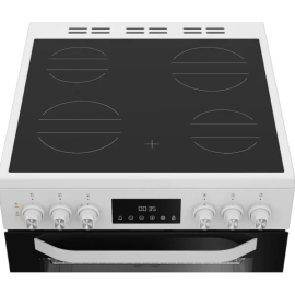Hotpoint HDE6VDW White Electric Cooker 