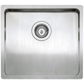 Caple MODED045 1.0 Bowl Undermounted Kitchen Sink 450 x 400 x 25mm - Brushed Stainless Steel