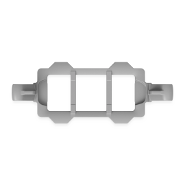 Miele Holder Middle StrawClean Vacuum Cleaner Spare Part Grey