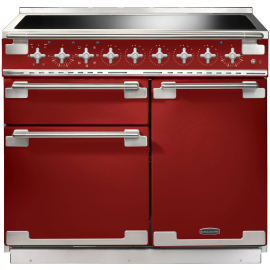 Rangemaster ELS100EIRD/ Electric Range Cooker Cherry Red